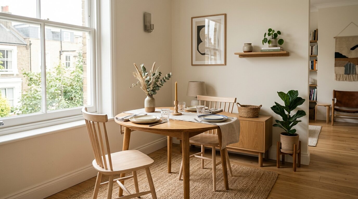 Best Dining Tables for Small Spaces: Drop-Leaf, Round, and Extendable Options